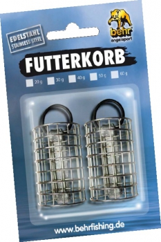 Behr Edelstahl Drahtfutterkörbe