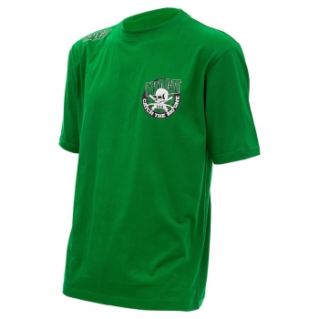 MADCAT T-Shirt SKULL & CLONKS GREEN