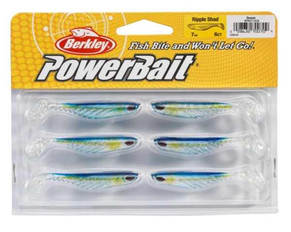 Berkley Powerbait Ripple Shad Ghost Bleak